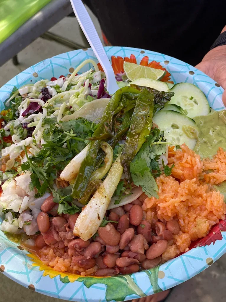 Complete taco plate