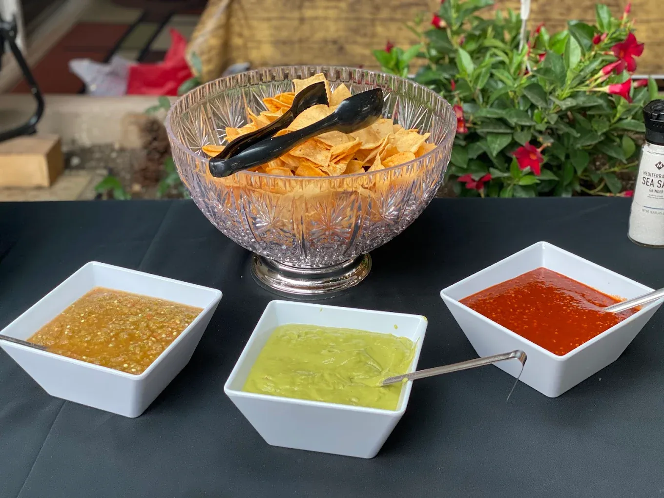 Salsa station