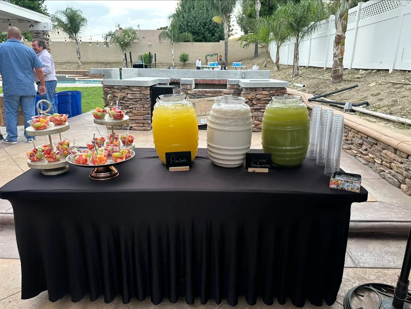 Jessica's Taco Man catering event